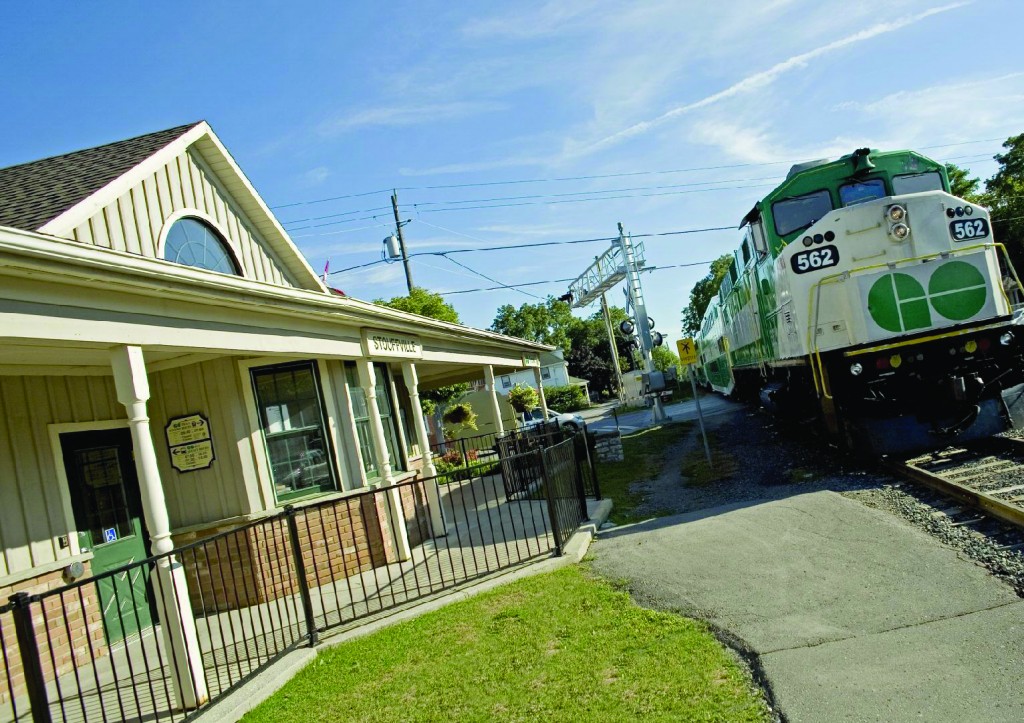 Stouffville Go Station Photograph courtesy Town of Whitchurch-Stouffville