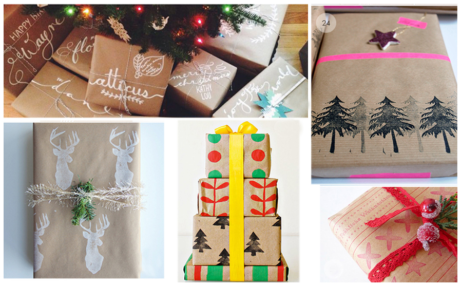 The possibilities are endless with you start with Brown Paper Wrap!