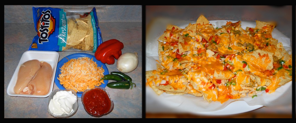 Our delicious homemade nachos!