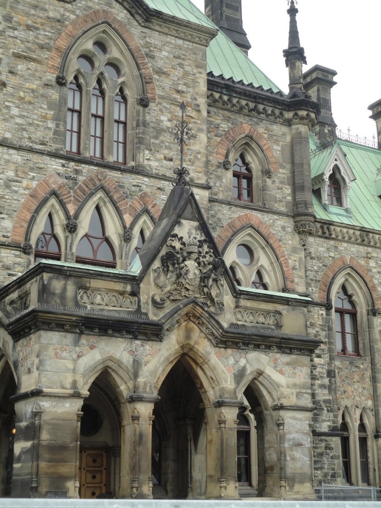 Governor General's entrance, Parliament