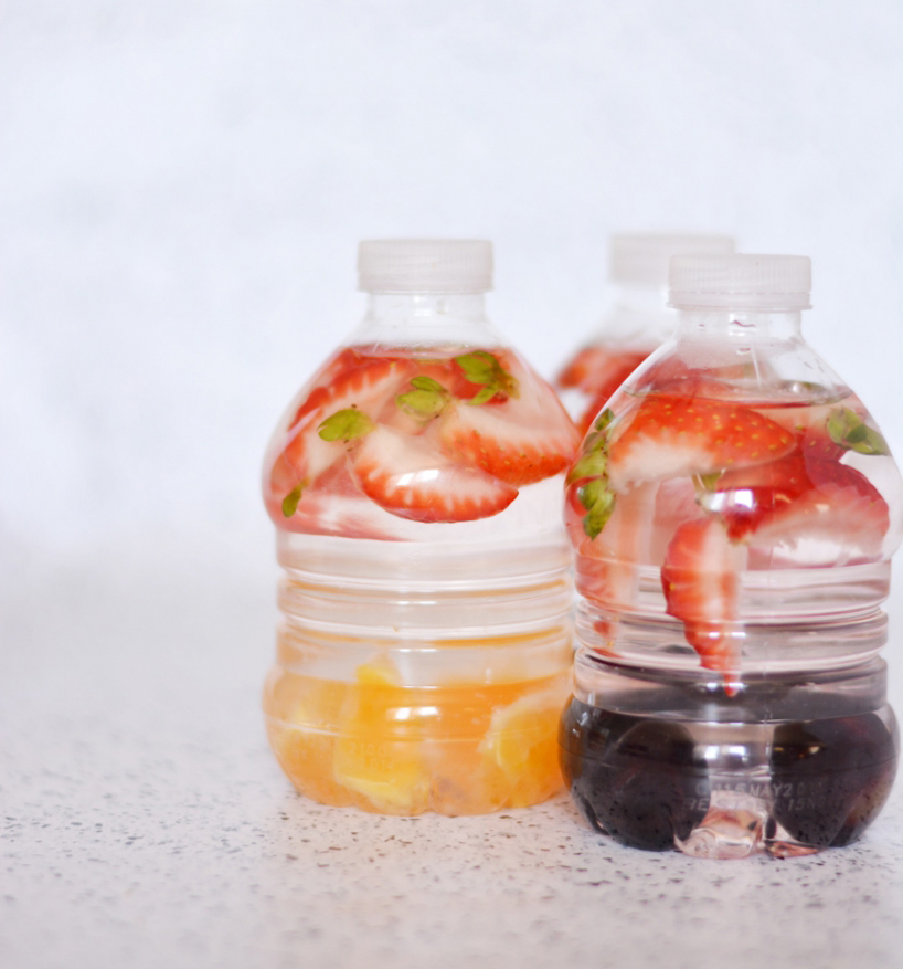 Fresh fruit added to water can be tailor made to your child's taste.
