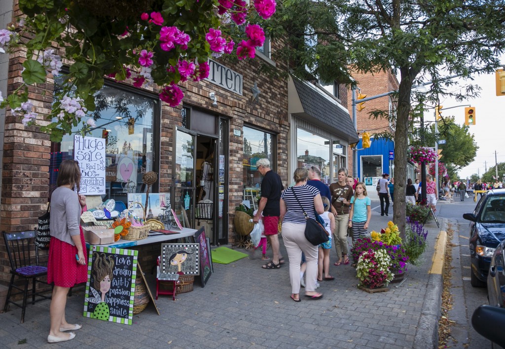 Moonlight Madness on Main Street Photograph courtesy Town of Whitchurch-Stouffville