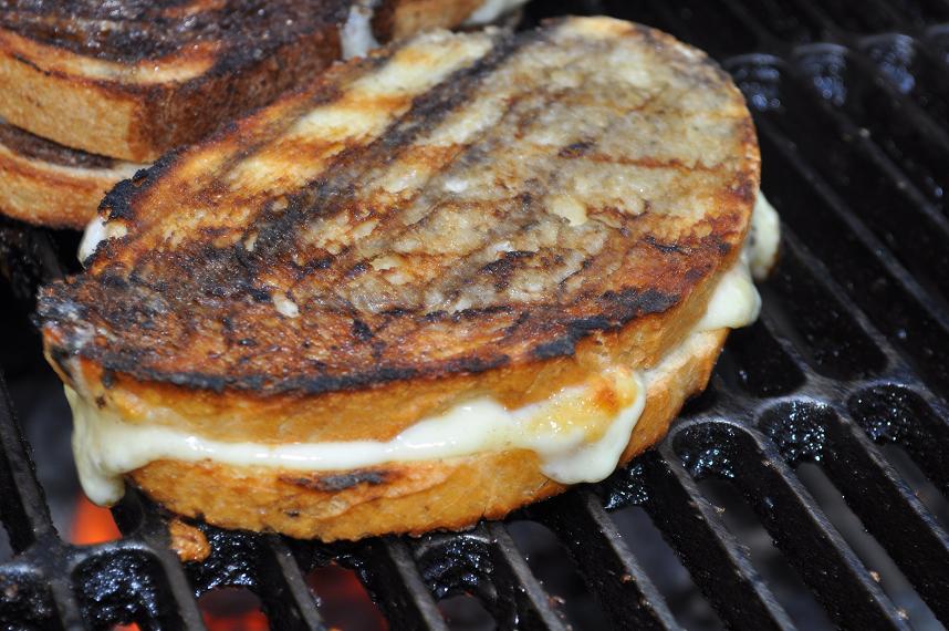 Grilled Cheese is a natural on the BBQ