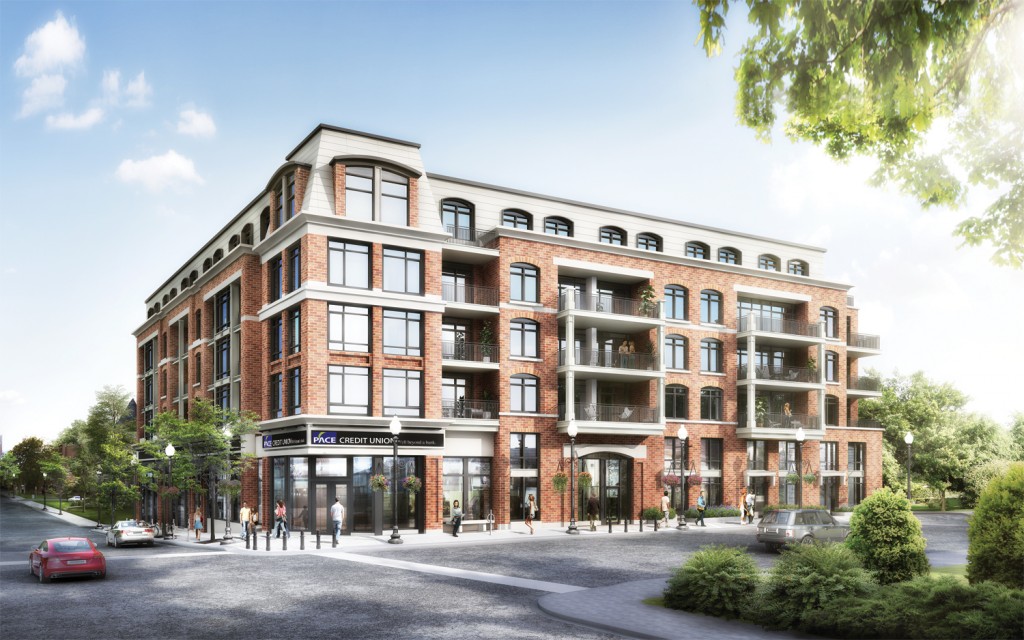 Pace on Main in downtown Stouffville offers the best of condo living