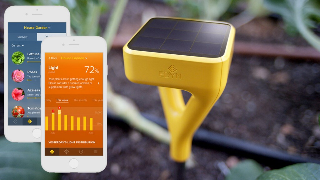 Technology even helps in the garden with products like this Edyn smart garden system.