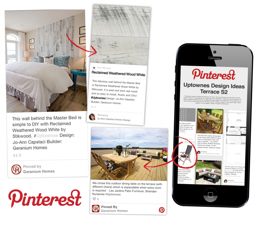 Geranium Homes' Pinterest pages always offers lots of inspiration for home owners.