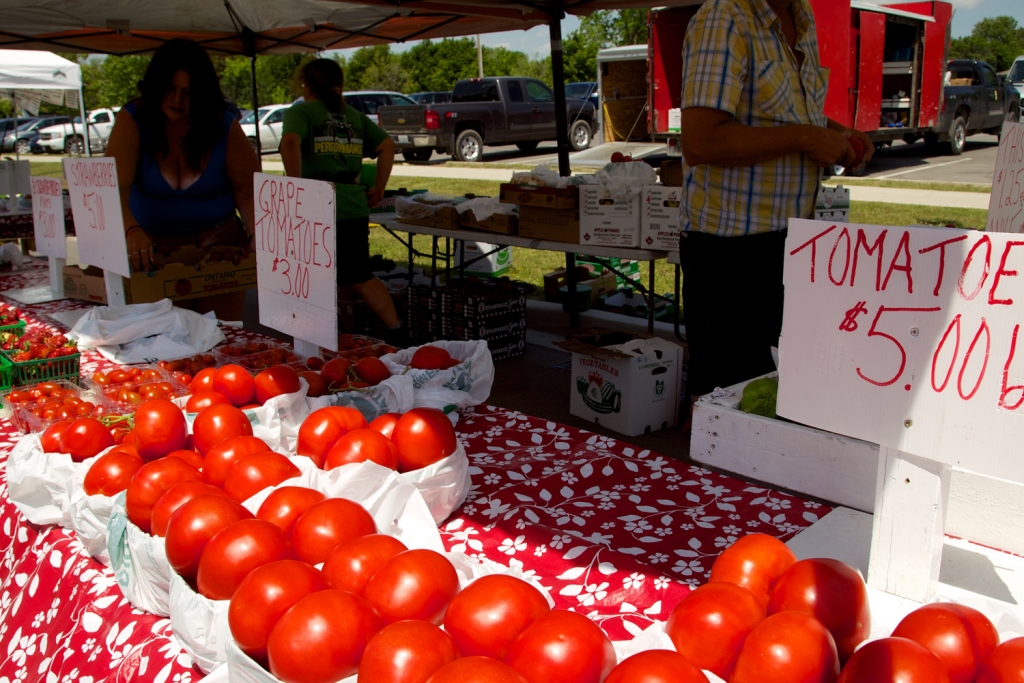 Shop local, especially when purchasing perishables they'll last longer