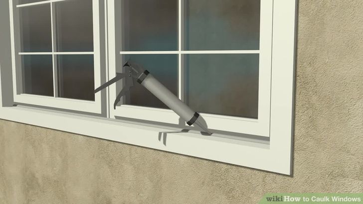 WikiHow offers step by step instructions in caulking your windows.