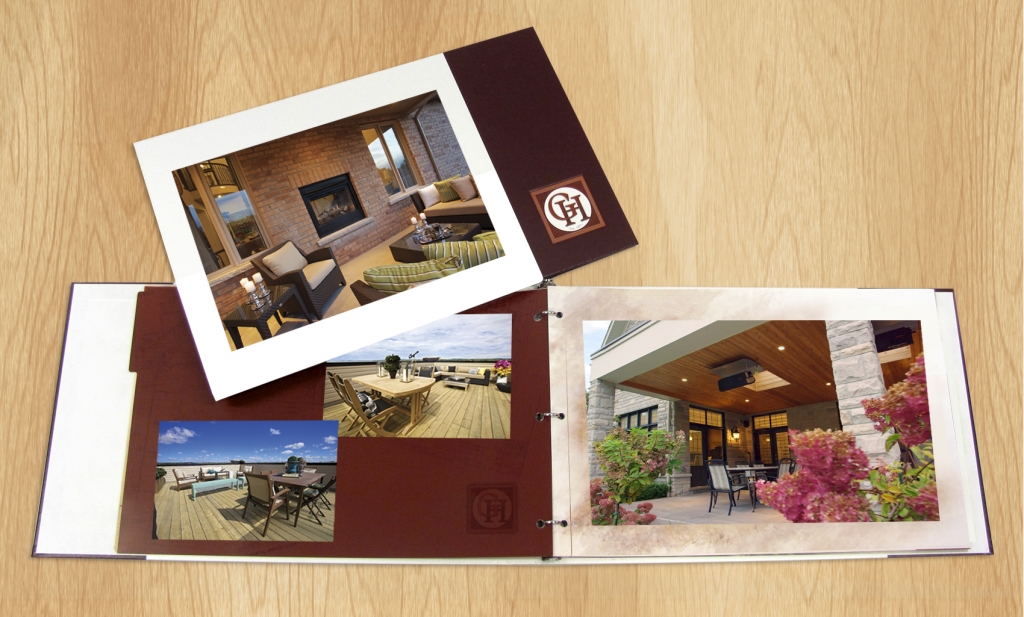 Adding a photo album with summer pics helps showcase your home's potential