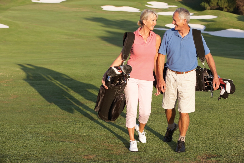 Golfing is just one of the many hobbies you can pick up!