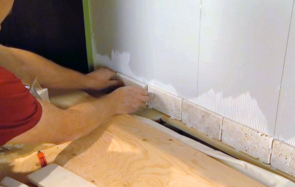 Tiling a backsplash is a DIY project you can take on.