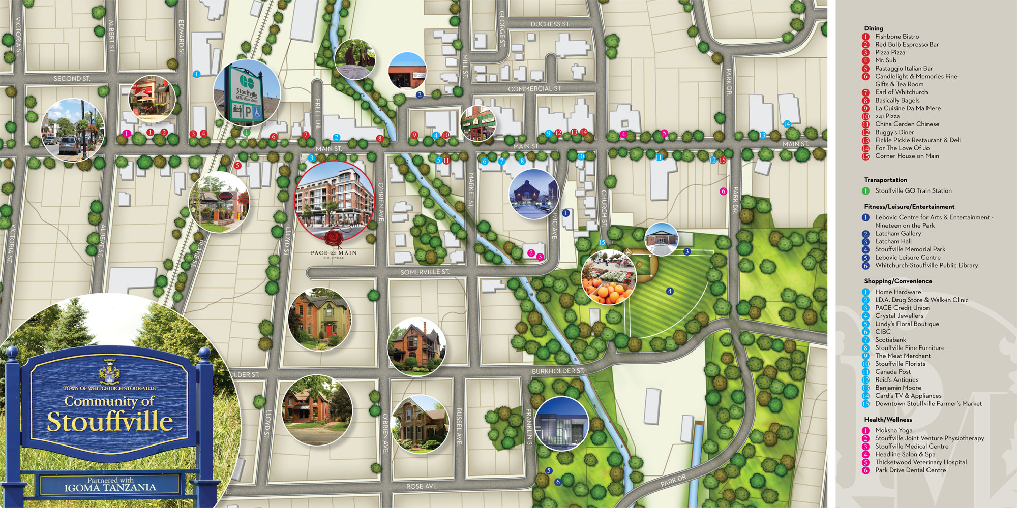 Walkin-Map PACE amenities map